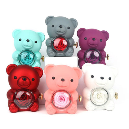 Enchanting Rose Teddy Gift Box
